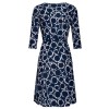 Smashed Lemon kjole - 19119 Dress, Navy