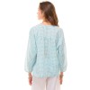 ZEN ETHIC bluse - Top Carla Square, Bleu