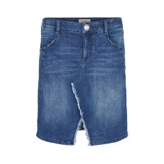 Mos Mosh nederdel - Ozzy Winston Skirt, Blue Denim